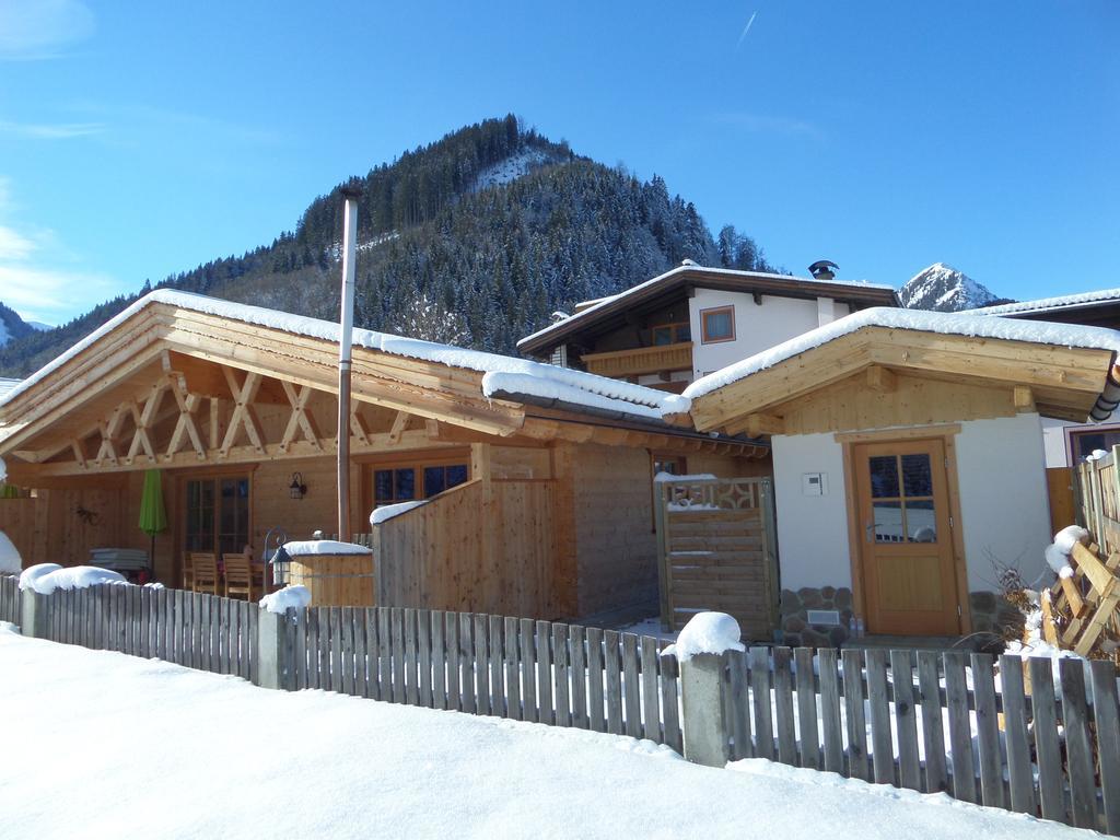 Luxury Chalets Wiesenruh Bichlbach Exterior foto